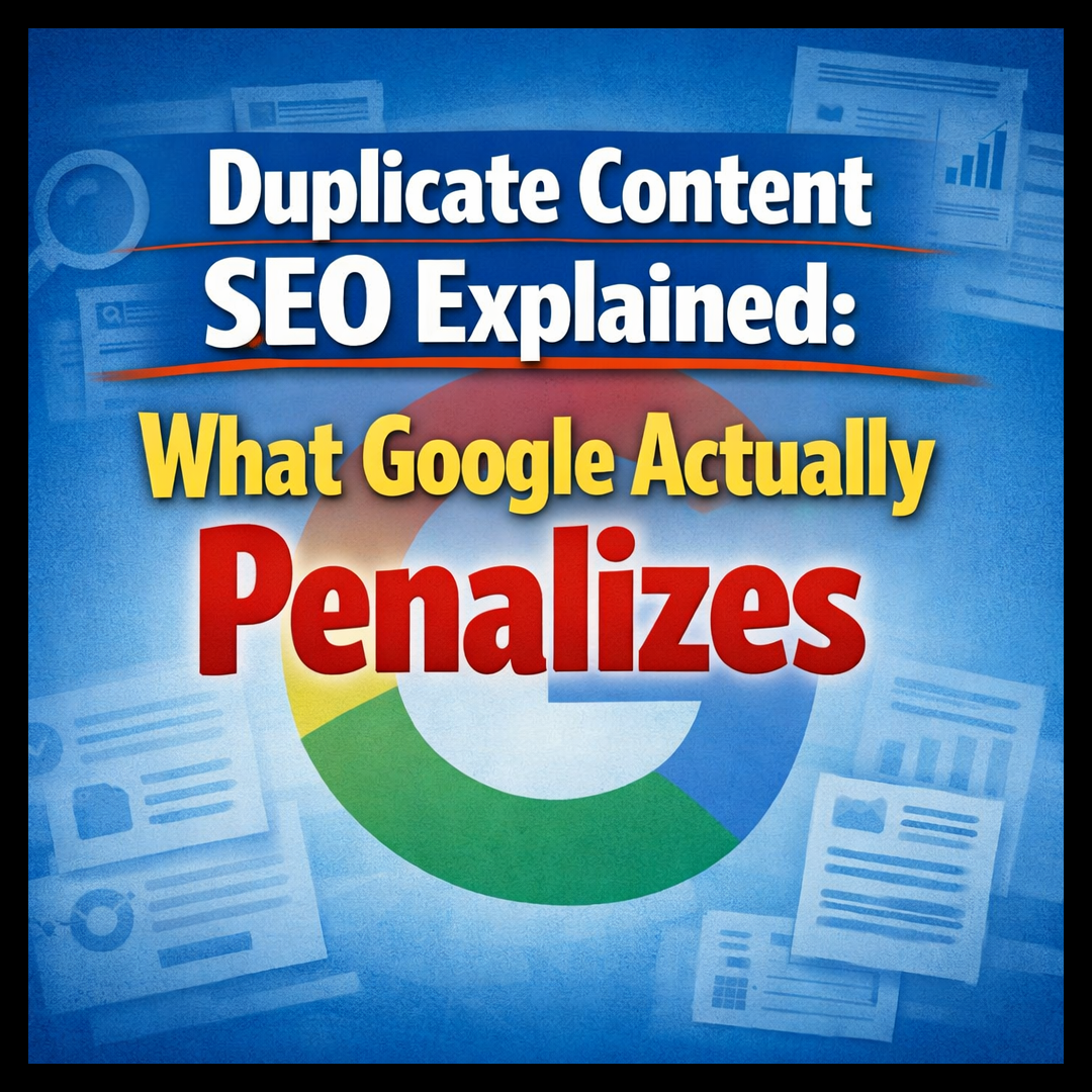 Duplicate Content SEO Explained: What Google Actually Penalizes